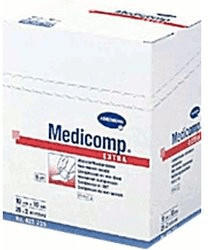 Hartmann Medicomp Drain Kompressen 7,5 x 7,5 cm Steril (25 x 2 Stk.)