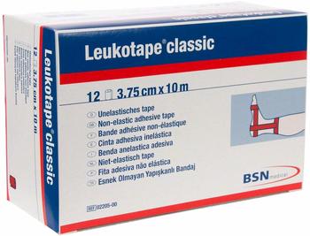 BSN Medical Leukotape Classic Einzelrolle lose im Karton rot 10,0 m x 3,75 cm (12 Stk.)