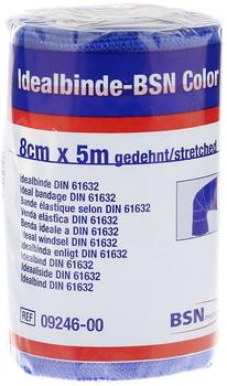 BSN Medical Idealbinde Color Einzelbinde im Zellglas 5 m x 8 cm blau