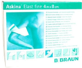 B. Braun Askina Elast Fine Binde 4 m x 8 cm lose (20 Stk.)