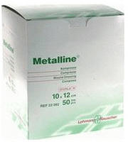 Metalline&reg; Kompressen, aluminiumbeschichtet, steril 23082 , 1 Packung = 50 St&uuml;ck,