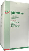 Metalline Kompresse 10 x 20 cm steril 50 St&uuml;ck Wundauflagen