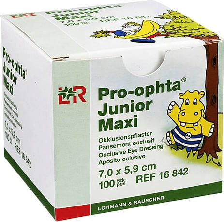 Lohmann & Rauscher Pro Ophta Junior Maxi Okklusionspflaster (100 Stk.)