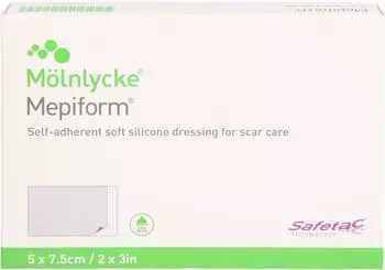Mölnlycke Mepiform 5 x 7,5 cm Verband Steril (5 Stk.)