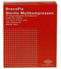 Dr. Ausbüttel Dracofix Peel Kompressen 10 x 10 cm 8-fach Steril (25 x 2 Stk.)