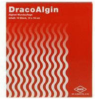 Dracoalgin 10x10 cm Alginatkompresse 10 St