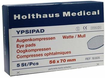 Holthaus Ypsipad Augenkompresse 56 x 70 mm (5 Stk.)