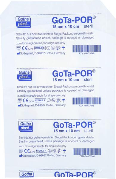 Gothaplast Gota-Por Wundpflaster 150 x 100 mm Steril