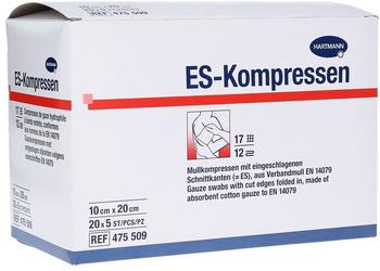 Hartmann ES Kompressen Steril 10 x 20cm 12 fach (20 x 5 Stk.)