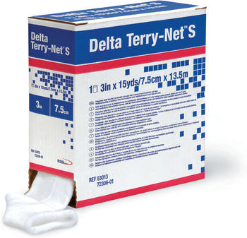BSN Medical Delta Terry Net S 7,6 cm x 38 m Frottee Schlauch Unterarm mit Daumeneinschluss (10 Stk.)