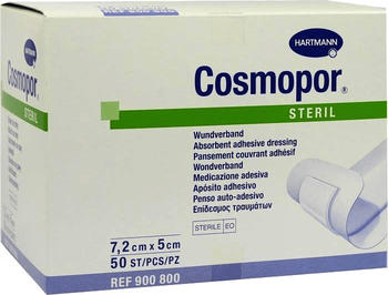 Bios Naturprodukte Cosmopor Steril 5 x 7,2 cm (50 Stk.)
