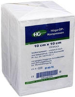 PZN-DE 04401670, H&ouml;ga-Pharm H&ouml;ga OP Kompressen 10 x 10 cm Unsteril 8 fach,...