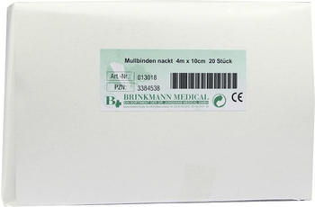 Dr. Junghans Medical Mullbinden 4Mx10Cm Unverpackt (20 Stk.)