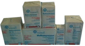 Fesmed Mullkompressen 10 x 20 cm 8-Fach unsteril Papier (100 Stk.)