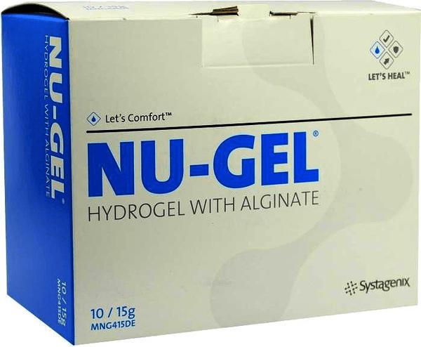 Bios Naturprodukte Nu Gel Hydrogel Med Alginat (10 x 15 g)