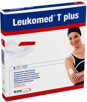 Leukomed transparent plus sterile Pflaster 5 St