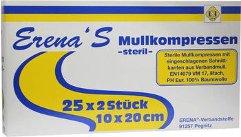 Erena Erena Steril Mullkompr.10 x 20 cm 8-fach (10 x 2 Stk.)