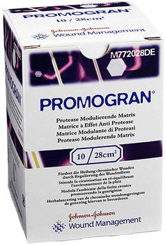 Systagenix Promogran 28 Qcm steril Tamponaden (10 Stk.)
