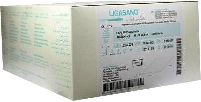 Ligamed Ligasano Steril 15 x 10 x 0,5 cm Kompressen (30 Stk.)