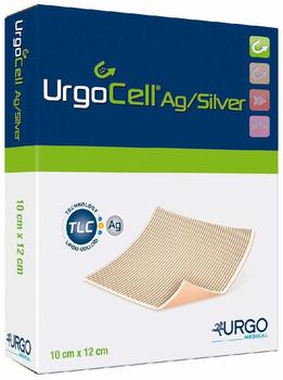 Urgo Urgocell Silver Non Adhesive Verband 6 x 6 cm (10 Stk.)