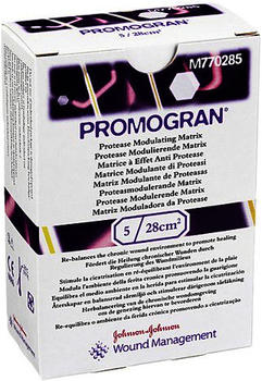 Systagenix Promogran 28 Qcm Steril Tamponaden (5 Stk.)