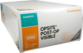 Smith & Nephew OpSite Post OP Visible 25 x 10 cm Verband (20 Stk.)