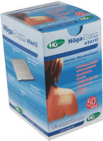 PZN-DE 02483600, H&ouml;ga Derm Pflaster 53mmx70mm steril Inhalt: 50 St