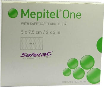 Mölnlycke Mepitel One 5 x 7,5cm Verband (10 Stk.)