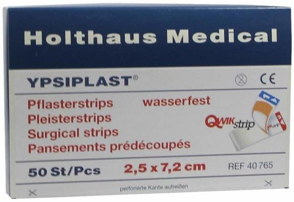 Holthaus YPSIPLAST Pflasterstrips wasserfest 2,5 x 7,2 cm (50 Stk.)