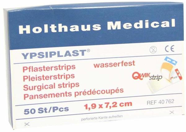Holthaus YPSIPLAST Pflasterstrips, wasserfest 1,9 x 7,2 cm
