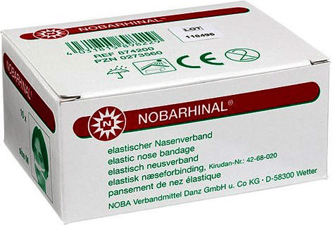 Noba Nobarhinal Nasenverbände Mittel (10 Stk.)