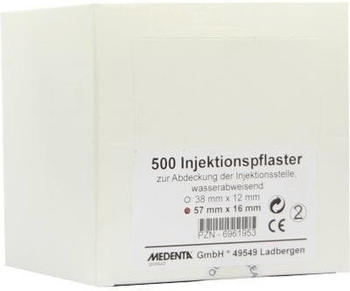 Medenta Injektionspflaster 57 x 16 mm (500 Stk.)