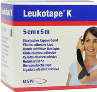 PZN-DE 06110184, BSN medical 7297823, BSN medical Leukotape K, schwarz - 5,0cm x 5m