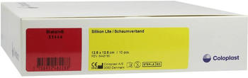 Coloplast Biatain Silikon Lite Schaumverband 12,5 x 12,5 cm (10 Stk.)