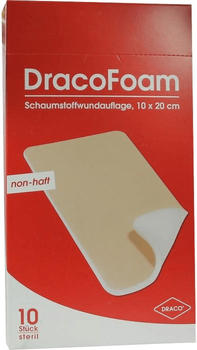 Dr. Ausbüttel Dracofoam Schaumstoffwundauflage 10 x 20 cm (10 Stk.)