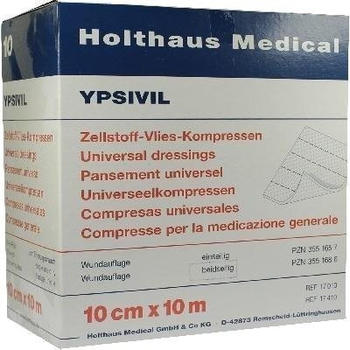 Holthaus Zellstoff Vlies Kompressen Ypsivil 10 m x 10 cm Bs.