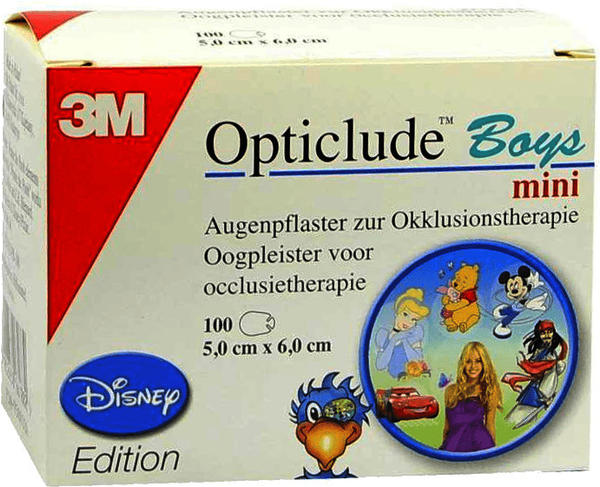 3M Medica Opticlude Disney Pflaster Boys Mini (100 Stk.)