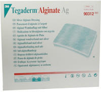 Fresenius Tegaderm Alginate Ag FK Wundauflage 10 x 10 cm (10 Stk.)