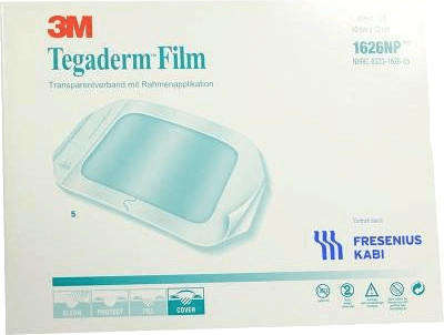 Fresenius Tegaderm Film 10 x 12 cm (5 Stk.)