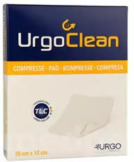 Urgo Urgoclean Kompresse 10 x 12 cm (10 Stk.)