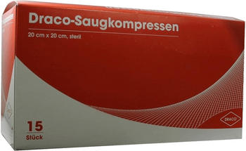 Dr. Ausbüttel Saugkompressen steril 20 x 20 cm Draco (15 Stk.)