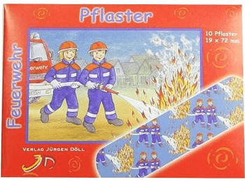 Axisis Kinderpflaster Feuerwehr Briefchen (10 Stk.)