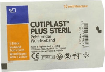 Smith & Nephew Cutiplast Plus Steril 5 x 7 cm Verband