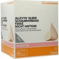 Smith & Nephew Allevyn Silber Schaumverband Ferse Nicht Haftend (7 Stk.)