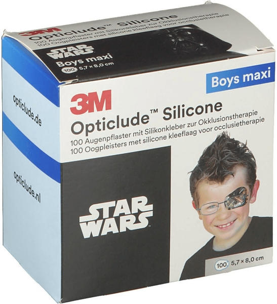 3M Medica Opticlude Silicone Disney Boys maxi 5,7 x 8 cm (100 Stk.)