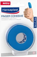 PZN-DE 16703229, Hansaplast Fingerverband selbsthaftend 2,5 cmx5 m blau Pflaster