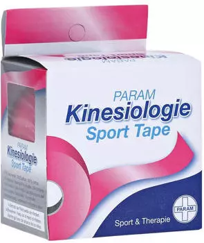 Param Kinesiologie Sport Tape 5 cm x 5 m pink Param Kinesiologie Sport Tape 5 cm x 5 m pink