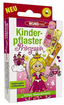 Wundmed Pflaster Prinzessin 10 Stk (02-076)