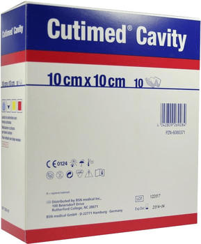 BSN Medical Cutimed Cavity Schaumverb.10 x 10 cm Nicht Haftend (10 Stk.)
