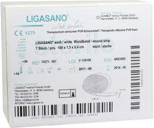 Ligamed Ligasano Wundband Steril Mini 100 x 1,5 x 0,4 (7 Stk.)